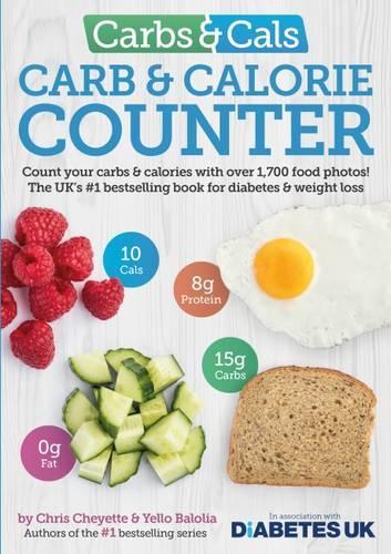 Бумажная книга «Carbs & Cals Carb & Calorie Counter: Count Your Carbs & Calories with Over 1,700 Food & Drink Photos!», авторов Крис Шайетт, Йелло Балолия - фото №1