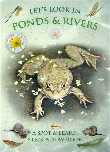 Паперова книга «Let's Look in Ponds & Rivers», авторів Андреа Піннінгтон, Каз Бекінгем - фото №1