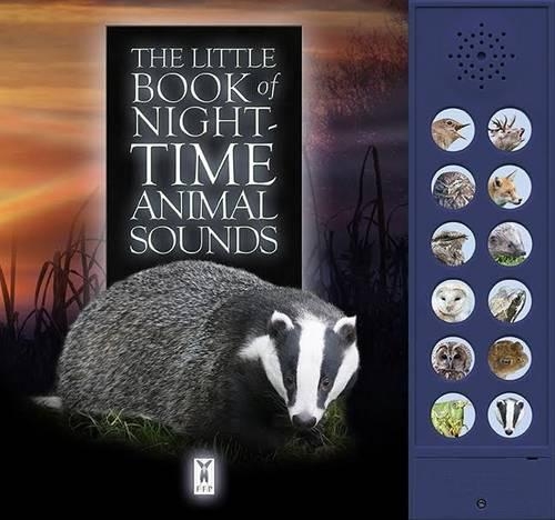 Паперова книга «The Little Book of Night-Time Animal Sounds», авторів Андреа Піннінгтон, Каз Бекінгем - фото №1