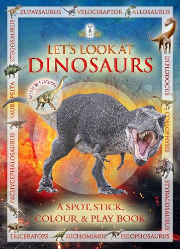 Паперова книга «Let's Look at Dinosaurs», авторів Андреа Піннінгтон, Каз Бекінгем - фото №1