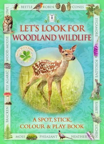 Паперова книга «Let's Look for Woodland Wildlife», авторів Андреа Піннінгтон, Каз Бекінгем - фото №1