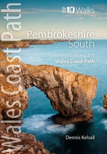 Паперова книга «Pembrokeshire South: Circular Walks Along the Wales Coast Path», автор Денніс Келсалл - фото №1