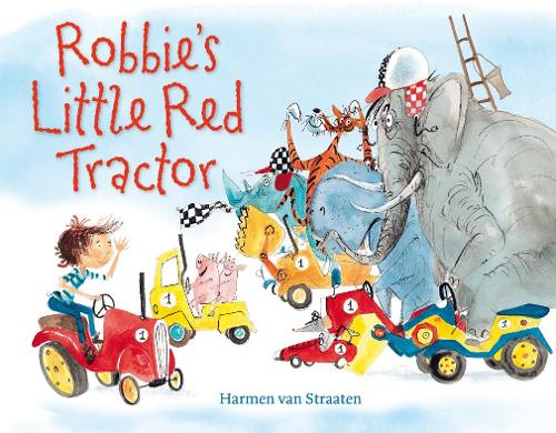 Паперова книга «Robbie's Little Red Tractor», автор Хармен Ван Страатен - фото №1