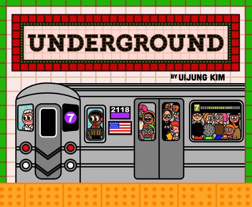 Бумажная книга «Underground: Subways Around the World», автор Уиджун Ким - фото №1