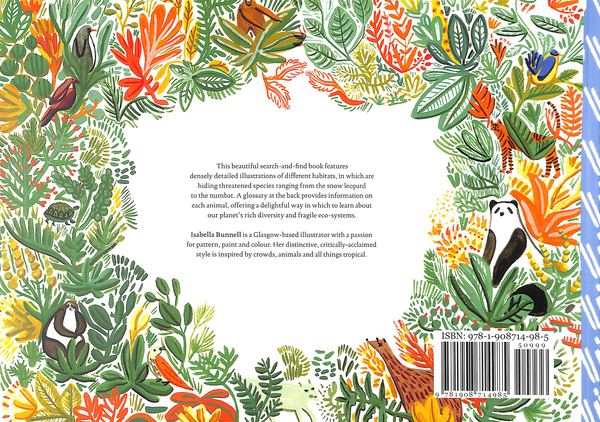 Бумажная книга «Disappearing Acts. A Search-and-Find Book of Endangered Animals», автор Изабелла Баннелл - фото №1