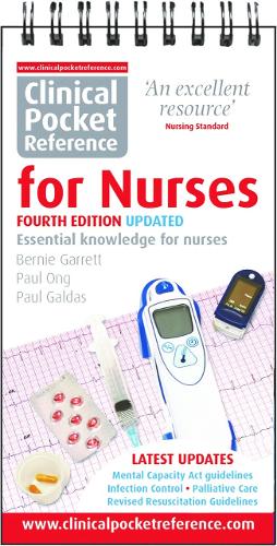 Паперова книга «Clinical Pocket Reference for Nurses», авторів Берні Гарретт, Пол Галдас, Пол Онг - фото №1