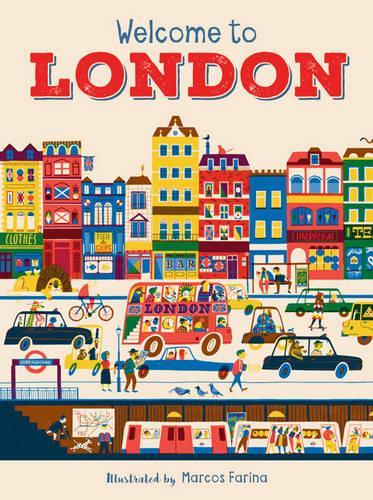 Бумажная книга «Welcome to London», автор М. Фарина - фото №1