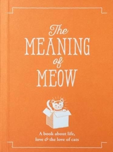 Паперова книга «The Meaning of Meow», автор Аллегра Стратеджиз - фото №1
