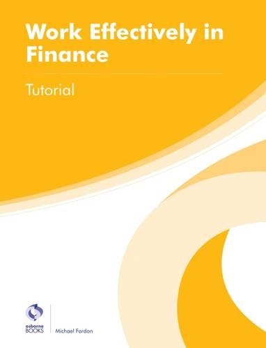 Бумажная книга «Work Effectively in Finance Tutorial», автор Майкл Фардон - фото №1