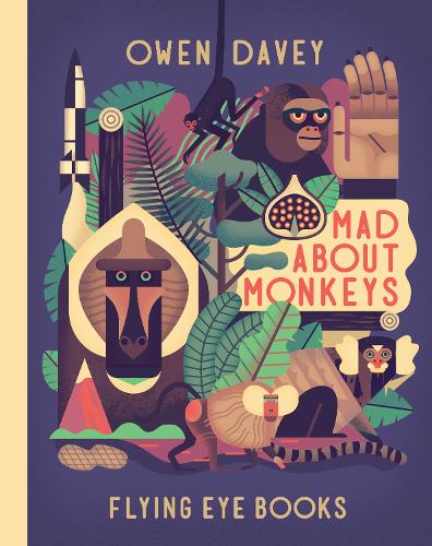 Паперова книга «Mad About Monkeys», автор Оуен Дейві - фото №1