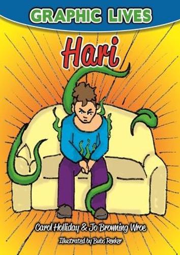 Паперова книга «Graphic Lives: Hari: A Graphic Novel for Young Adults Dealing with Anxiety», авторів Анжеліна Ренкер, Керол Холідей - фото №1