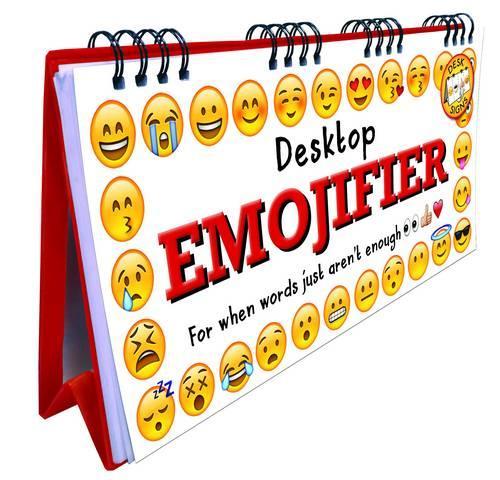 Бумажная книга «Desktop Emojifier - Emoji Flipbook To Show Your Mood: Fun Desktop Accessory», автор Б. Энди Бейли Джеймиен - фото №1