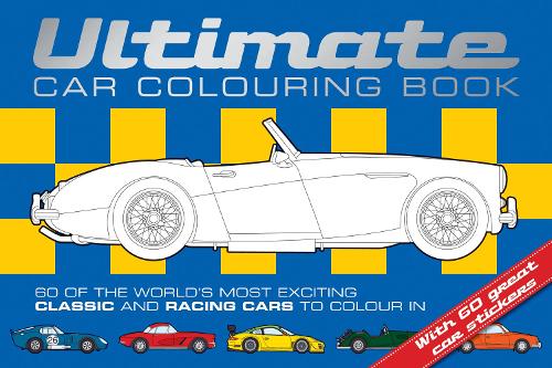 Паперова книга «Ultimate Car Colouring Book», авторів Адам Уайльд, Чез Піктхолл - фото №1