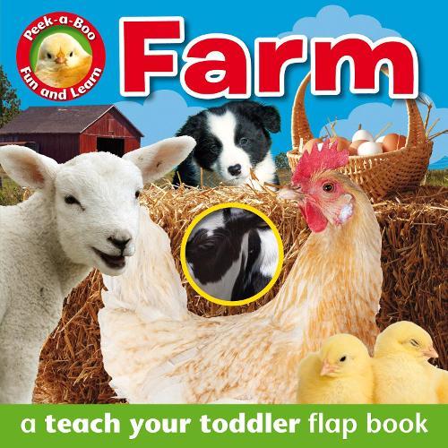 Бумажная книга «Peek-a-Boo Books: Farm», автор Анджела Джайлс - фото №1