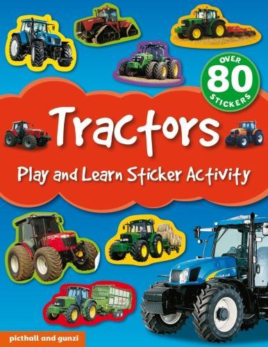 [object Object] «Play and Learn Sticker Activity: Tractors», автор Чез Пиктхолл - фото №1