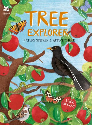 Паперова книга «Tree Explorer: Nature Sticker & Activity Book», автор Еліс Лікенс - фото №1