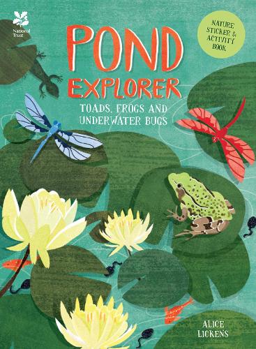 Паперова книга «Pond Explorer: Nature Sticker & Activity Book», автор Еліс Лікенс - фото №1