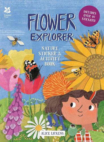 Бумажная книга «Flower Explorer: Sticker & Activity Book», автор Алиса Ликенс - фото №1