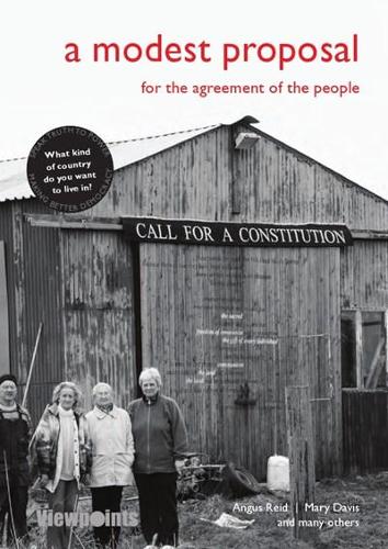 Паперова книга «A Modest Proposal: For the agreement of the people», авторів Ангус Рід, Мері Девіс - фото №1