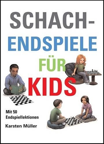 Паперова книга «Schachendspiele Fuer Kids», автор Карстен Мюллер - фото №1