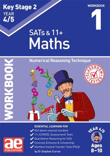 Бумажная книга «KS2 Maths Year 4/5 Workbook 1: Numerical Reasoning Technique», авторов Катрина Маккей, Стивен С. Курран - фото №1