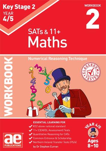 Бумажная книга «KS2 Maths Year 4/5 Workbook 2: Numerical Reasoning Technique», авторов Катрина Маккей, Стивен С. Курран - фото №1