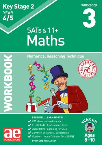 [object Object] «KS2 Maths Year 4/5 Workbook 3: Numerical Reasoning Technique», авторів Д-р Стівен Керран, Катріна Маккей - фото №1
