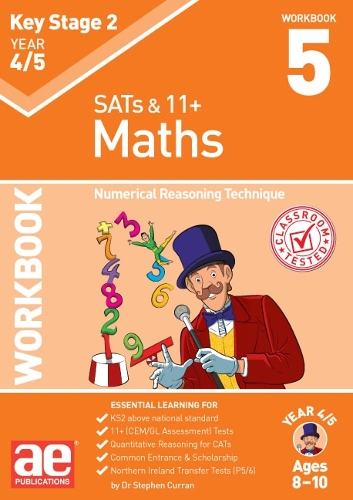 [object Object] «KS2 Maths Year 4/5 Workbook 5: Numerical Reasoning Technique», авторів Д-р Стівен Керран, Катріна Маккей - фото №1