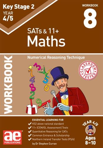 [object Object] «KS2 Maths Year 4/5 Workbook 8: Numerical Reasoning Technique», авторів Д-р Стівен Керран, Катріна Маккей - фото №1