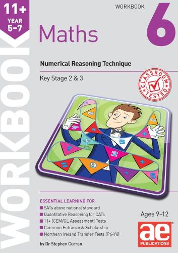 Бумажная книга «11+ Maths Year 5-7 Workbook 6: Numerical Reasoning», автор Стивен С. Курран - фото №1
