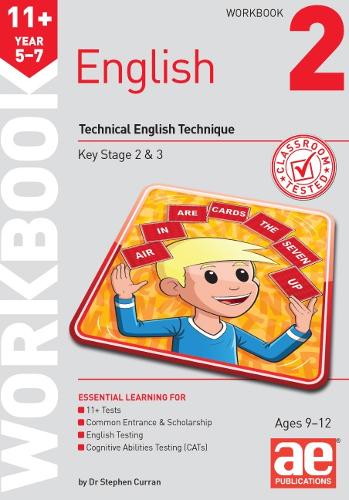 Бумажная книга «11+ English Year 5-7 Workbook 2», авторов Стивен Курран, Катрина Маккей - фото №1