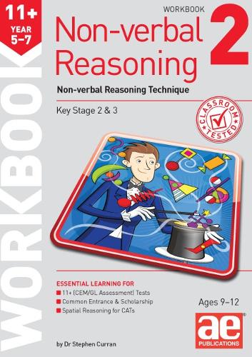 [object Object] «11+ Non-verbal Reasoning Year 5-7 Workbook 2: Including Multiple-choice Test Technique», авторов Андреа Ф. Ричардсон, Стивен С. Курран - фото №1