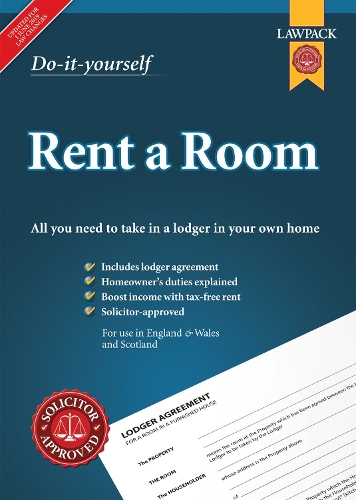 Бумажная книга «Rent a Room Lawpack: All you Need to Take in a Lodger and Earn Extra Cash», автор Энтони Голд Солиситорс - фото №1