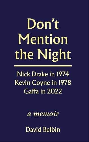 Паперова книга «Don't Mention the Night», автор Девід Белбін - фото №1