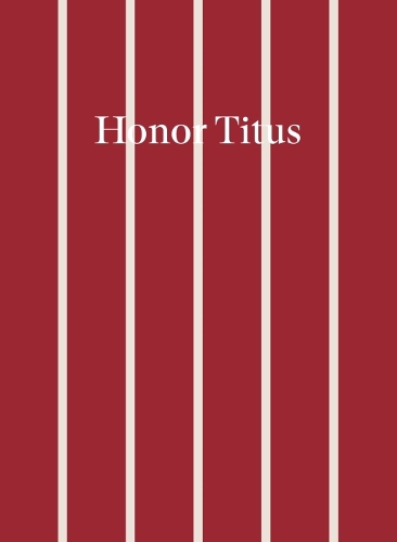 Бумажная книга «Honor Titus», авторов Дурга Чу-Боуз, Генри Тейлор, Хонор Титус, Клаус Оттманн - фото №1