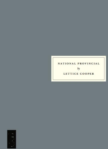 Бумажная книга «National Provincial», автор Леттис Купер - фото №1