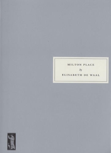 Паперова книга «Milton Place», автор Елізабет де Ваал - фото №1