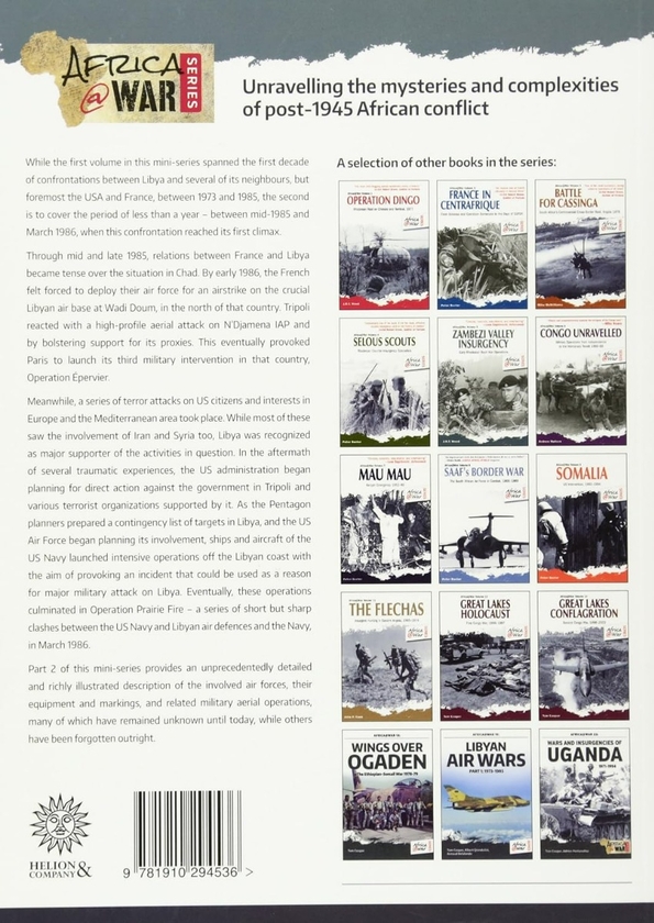Бумажная книга «Libyan Air Wars. Part 2: 1985-1986», авторов Том Купер, Альберт Грандолини, Арно Делаланд - фото №1