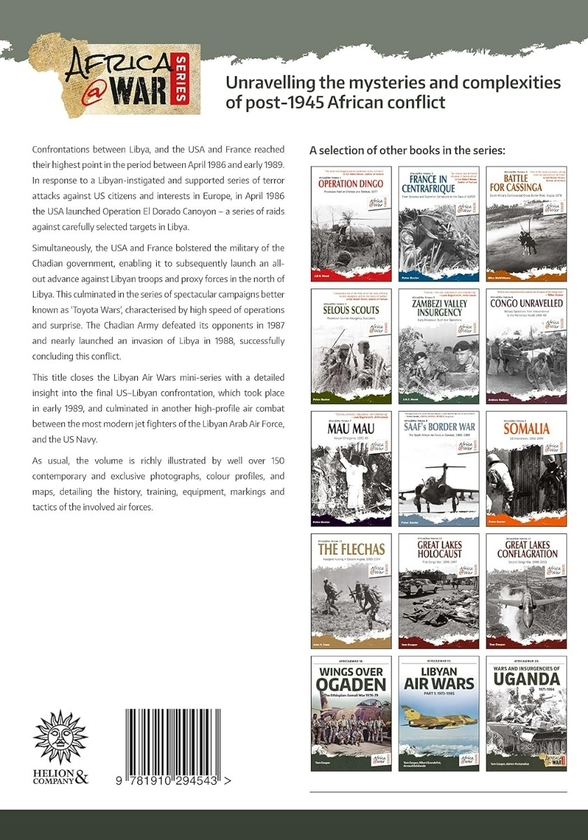 Паперова книга «Libyan Air Wars. Part 3: 1986-1989», авторів Том Купер, Альберт Грандоліні, Арно Делаланд - фото №1