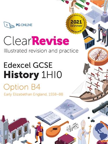 Бумажная книга «ClearRevise Edexcel GCSE History 1HI0 Early Elizabethan England», автор PG Online - фото №1