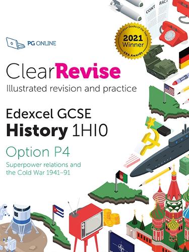 Бумажная книга «ClearRevise Edexcel GCSE History 1HI0 Superpower relations and the Cold War», автор PG Online - фото №1