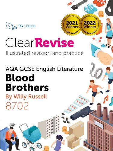 Бумажная книга «ClearRevise AQA GCSE English Literature: Russell, Blood Brothers», автор PG Online - фото №1