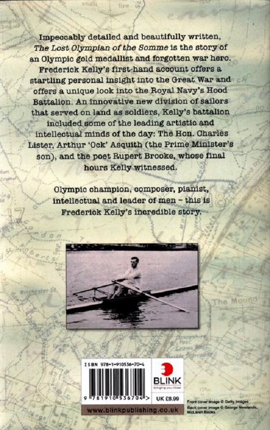 Бумажная книга «The Lost Olympian of the Somme» - фото №1