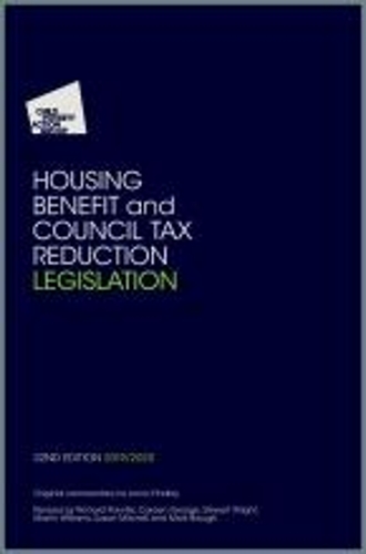 Бумажная книга «Housing Benefit and Council Tax Reduction Legislation: 2019/20», автор Child Poverty Action Group - фото №1