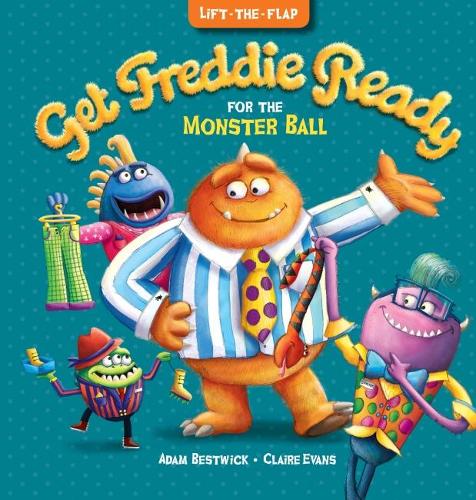 Паперова книга «Get Freddie Ready for the Monster Ball», автор Адам Бествік - фото №1