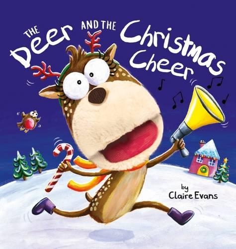 Паперова книга «The Deer and the Christmas Cheer», автор Клер Еванс - фото №1