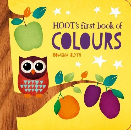Бумажная книга «Hoot's First Book of Colours», автор Ровена Блит - фото №1