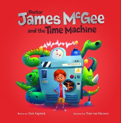 Бумажная книга «Dr James McGee: And the Time Machine», автор Крис Капстик - фото №1
