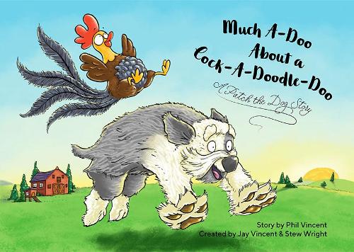 Паперова книга «Much Ado About A Cock-a-doodle-doo», автор Джей Вінсент - фото №1