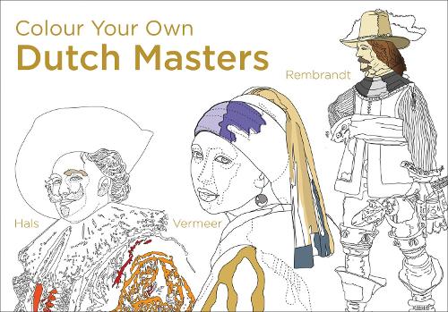 Бумажная книга «Colour Your Own Dutch Masters», автор Pavilion Books - фото №1